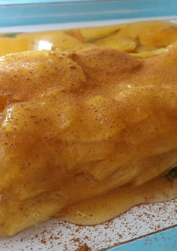 Una foto de Milhojas de manzana 🍏