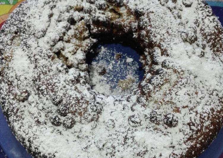 Queque de chocolate con cereales