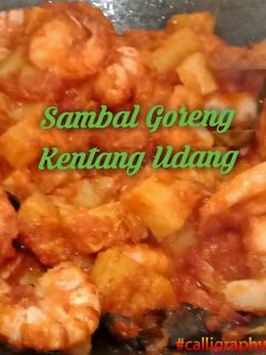 Foto resep Sambal goreng kentang udang