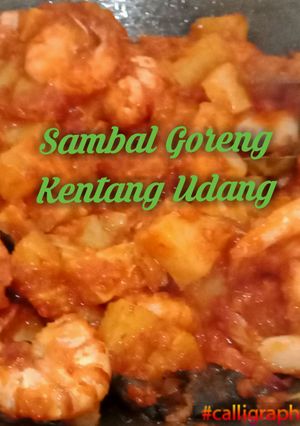 Foto resep Sambal goreng kentang udang