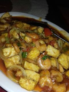 Foto resep Udang tahu saos padang tanpa saos tiram