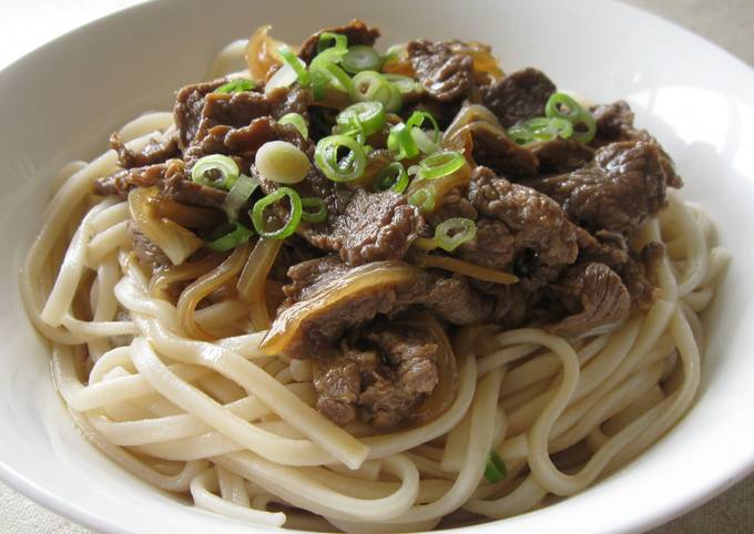 Beef Udon Recipe By Hiroko Liston - Cookpad