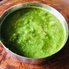 Spicy Green Chutney A picture of Spicy Green Chutney.
