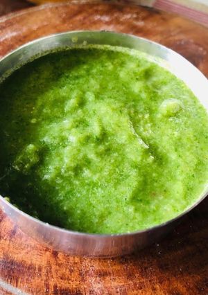 A picture of Spicy Green Chutney.