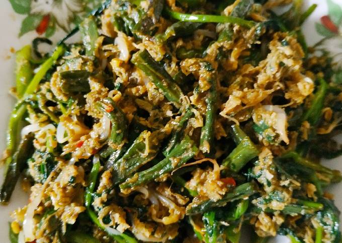 Anti Ribet, Memasak Urab Kangkung Menu Enak Dan Mudah Dibuat