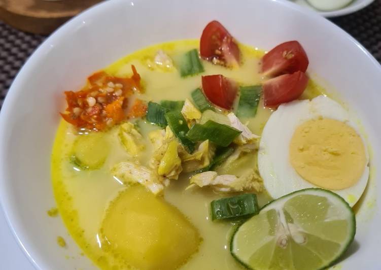 Soto Ayam Kuah Susu