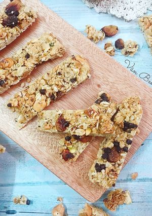 Hình của món Granola Bars Chocolate - Món ăn tập gym.