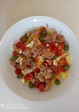 Una foto de Ensalada de verano / campera con Clickchef