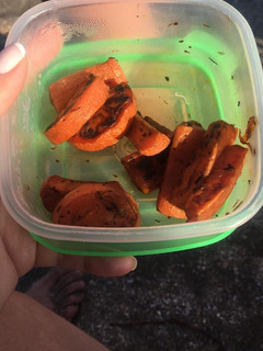Una foto de Snack de zanahorias saludable. Light :)