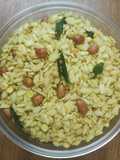 Quick roasted poha chivda