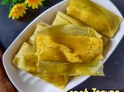 Gambar lepet jagung tanpa kelapa