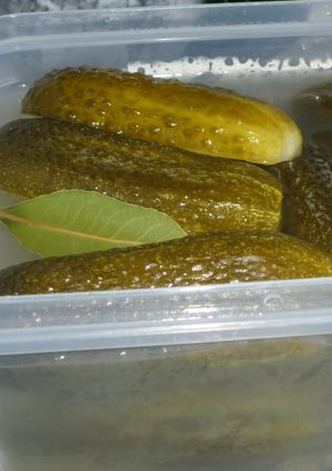 Lengyel sós uborka recept fotója