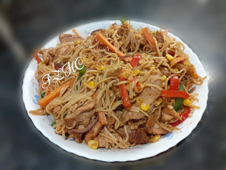 Easy Steps to Make 🍜🥗CHICKEN CHOW MEIN🥗🍜 the So Delicious So Delicious