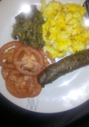 A picture of Scrambled eggs.
