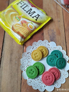 Foto resep Button Cookies / Kukis Kancing