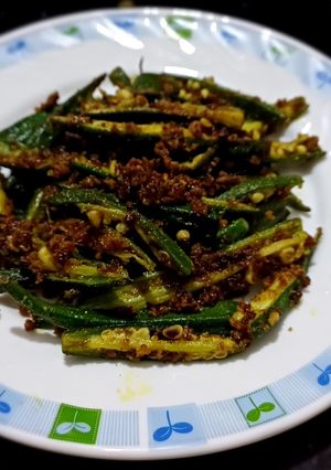 A picture of Kurkuri Bhindi.