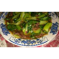 รูปของ Pakcoy daging cincang