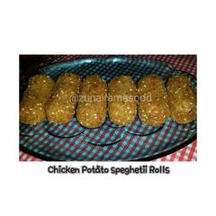A picture of Chicken Potato speghetii Rolls.