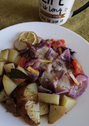 Una foto de Reineta al horno