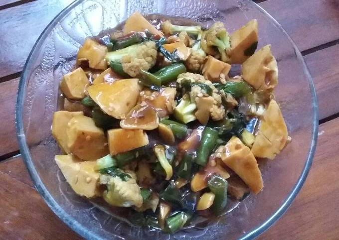 Anti Ribet, Memasak Putih telur+sayuran saos tiram Sederhana Dan Enak