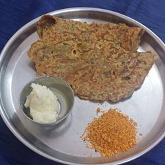 Mix Flour Thalipeeth A picture of Mix Flour Thalipeeth.