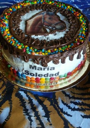 Una foto de Torta de cumpleaños