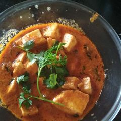 Shahi paneer A picture of Shahi paneer.