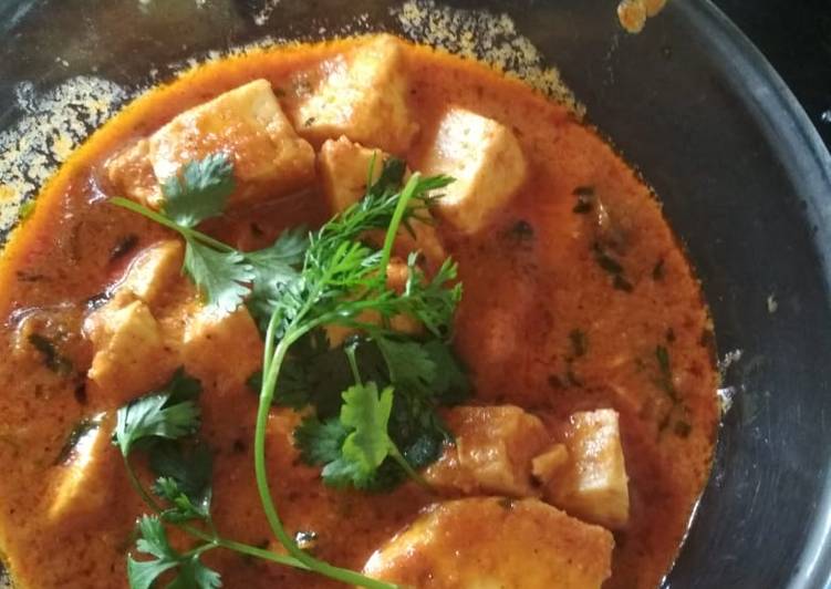 Recipe of Favorite Shahi paneer