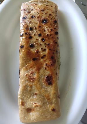 A picture of Roti roll.