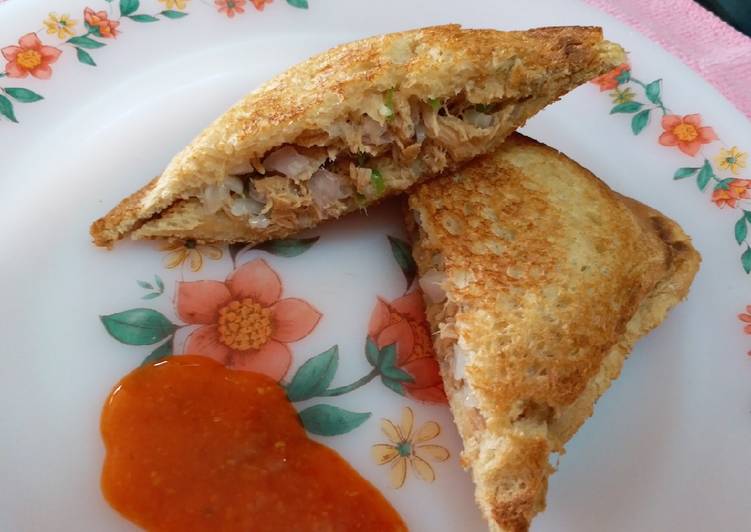 Recipe of Award-winning Tuna Fish Toasted Sandwich