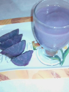 Foto resep Jus ubi ungu simpel
