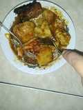 Cilok isi ayam mercon