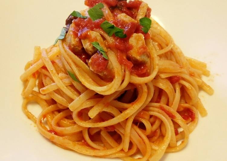 Recipe of Perfect Linguine al tonno e olive