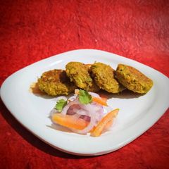 Smoky Oats lauki kababs A picture of Smoky Oats lauki kababs.