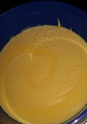 Una foto de Flan