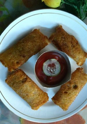 A picture of Cheesy bread roll.