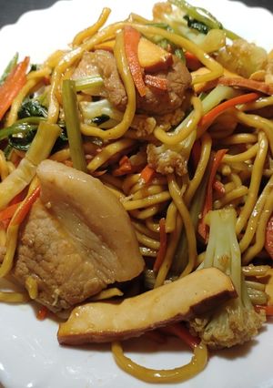 炒麵 的食譜成品照片