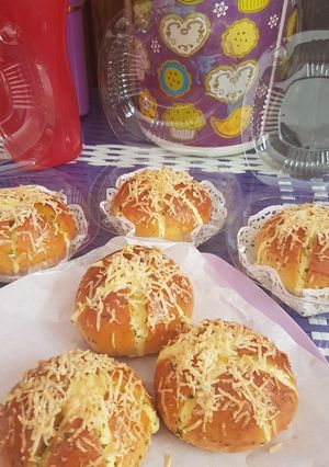 Foto resep Korean Garlic Cream cheese Bread