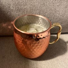A picture of The Peach Donkey (Peach Mule).