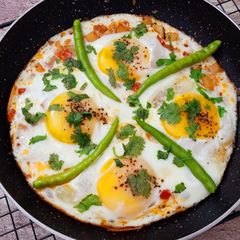 Afghani Omelette (Afghani Breakfast) A picture of Afghani Omelette (Afghani Breakfast).