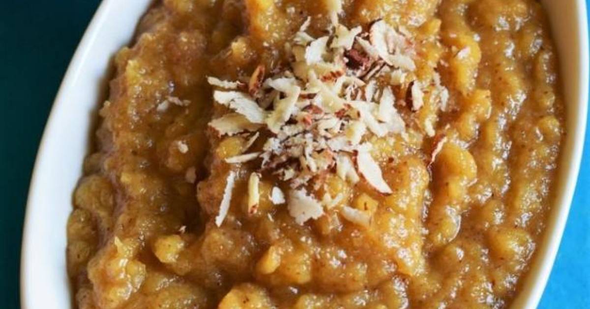 Seb Badam Halwa (Apple Almond Halwa) Recipe by blissofcooking Cookpad