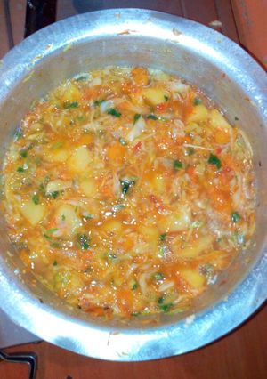 A picture of Mixed Vegetables.