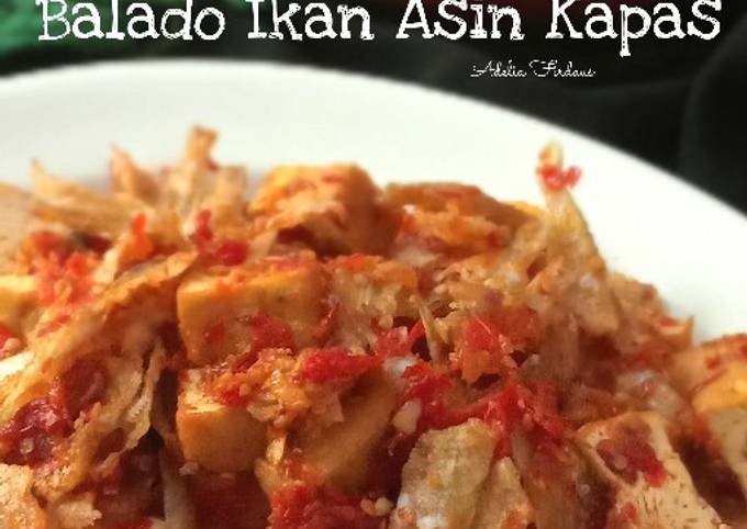 Balado Ikan Asin Kapas