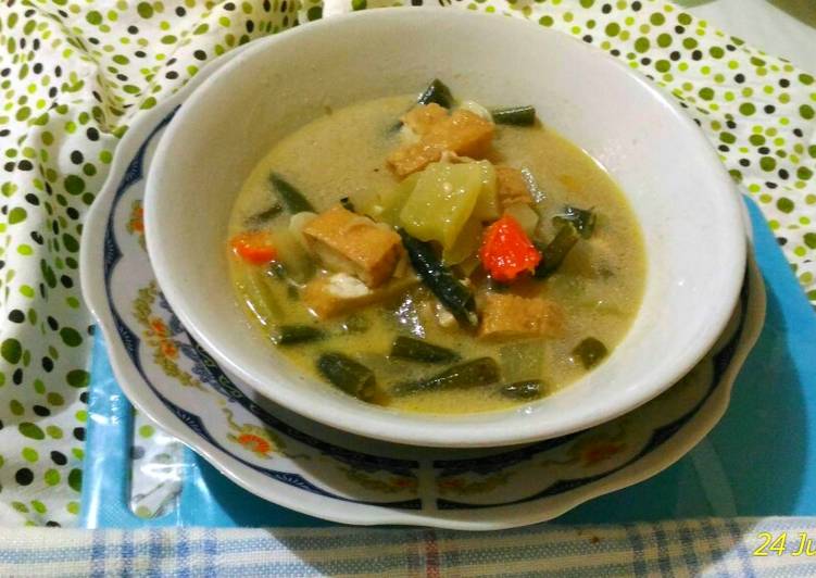 Cara meracik Lombok Ijo Labu Siam, Kacang Panjang, Enak