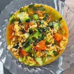 A picture of Tumis Pakcoy Tomat.