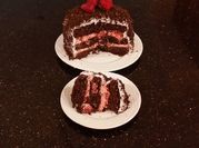 A picture of white chocolate ganache