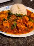 Indiai, tejsajt zöldborsó curry kuktában (Matar Paneer in cooker)