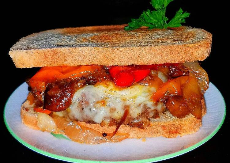 Recipe of Homemade Mike’s Southwestern Patty Melts