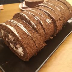 A picture of Chocolate Swiss Roll.