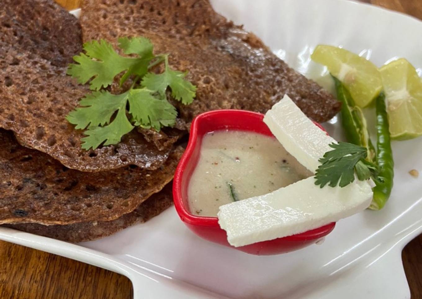 Super healthy Ragi Dosa